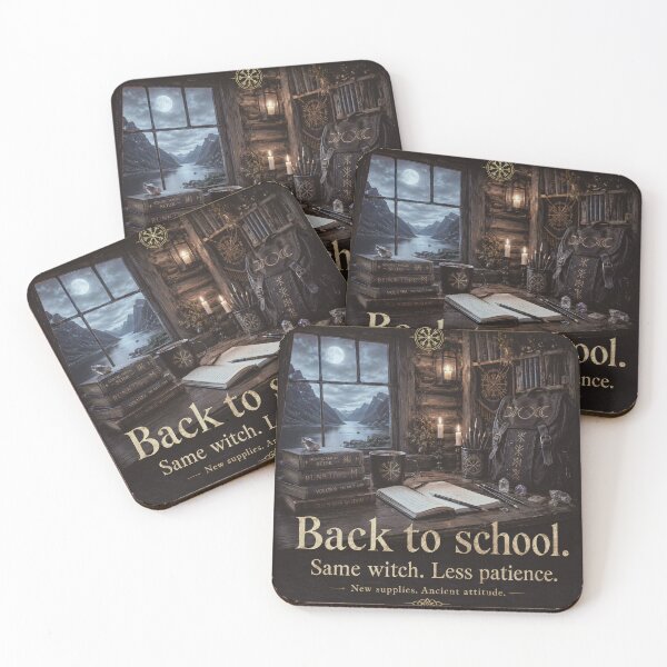 Item preview, Norwegian Witch Back To School Quote Art designed and sold by NorwegianWitch.