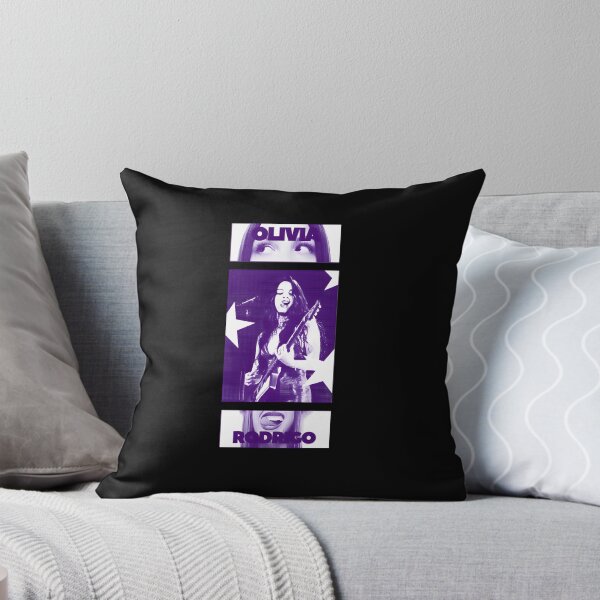 Item preview, Olivia Rodrigo Guts Purple Halftone Retro Pop Rock Graphic Art designed and sold by RoadhouseRStore.