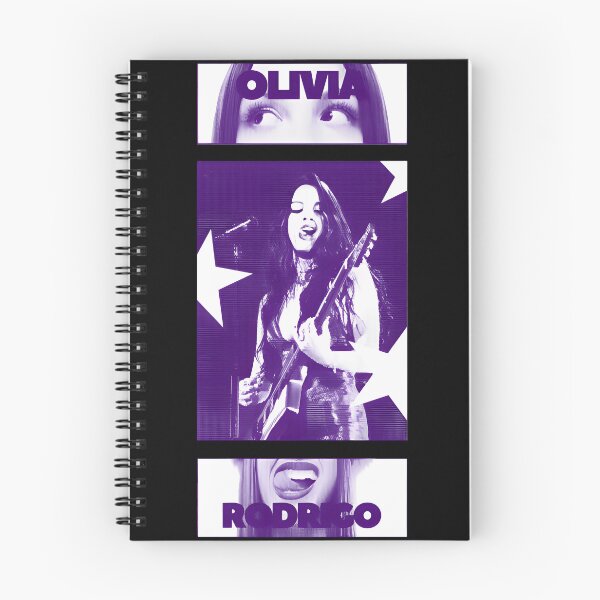 Item preview, Olivia Rodrigo Guts Purple Halftone Retro Pop Rock Graphic Art designed and sold by RoadhouseRStore.