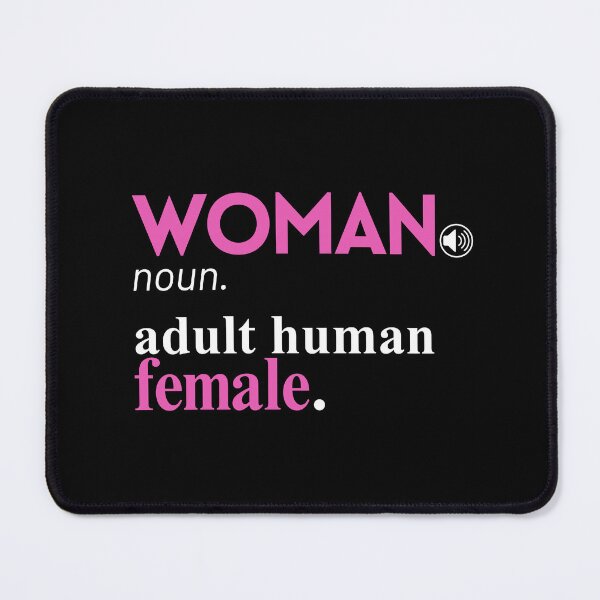 Item preview, Woman Adult Human Female - Pink Dictionary Definition designed and sold by ModdiesColors.