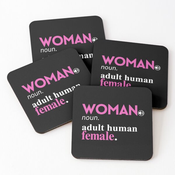 Item preview, Woman Adult Human Female - Pink Dictionary Definition designed and sold by ModdiesColors.