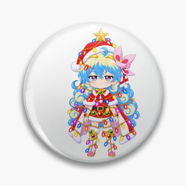 Item preview, Nia Teppelin Gurren Lagann Christmas Tangled Lights designed and sold by mildaclairmo.