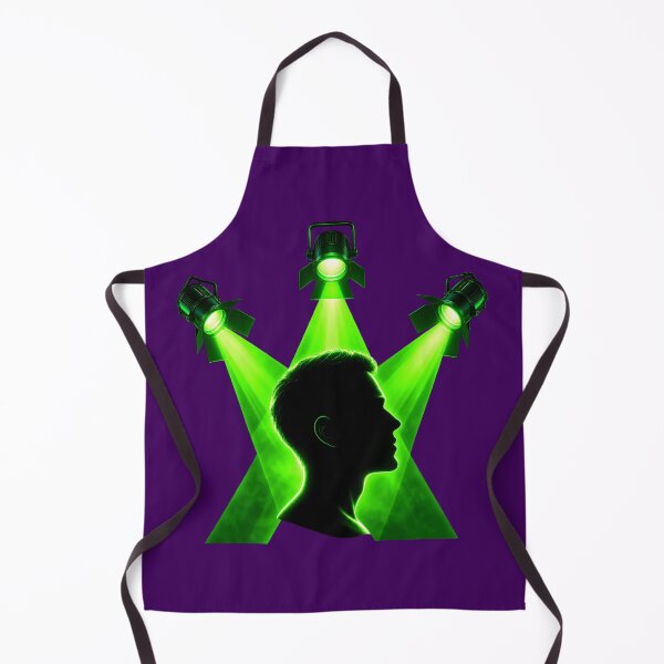 Item preview, Spotlight Effect Social Anxiety Brainwave Neon Art designed and sold by PERSPECTIVERED.