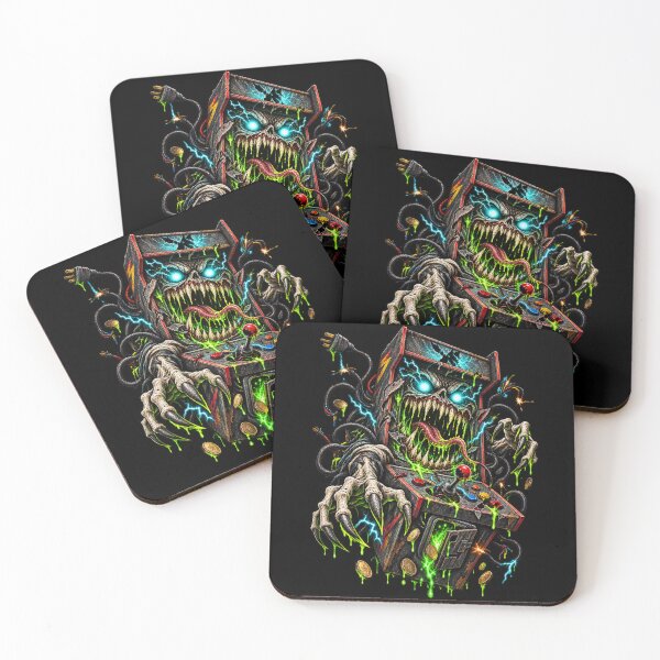 Item preview, Haunted Arcade Monster designed and sold by RadManDesigns.