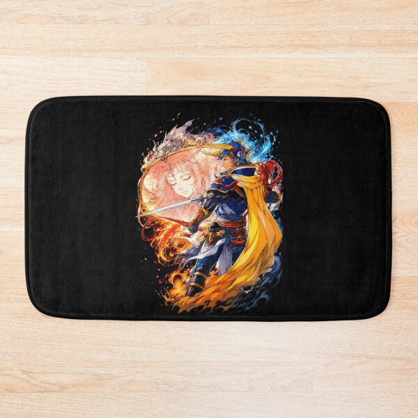Item preview, Princess Sarah And Warrior of Light - Final Fantasy 1987 designed and sold by FFantasyOnly.