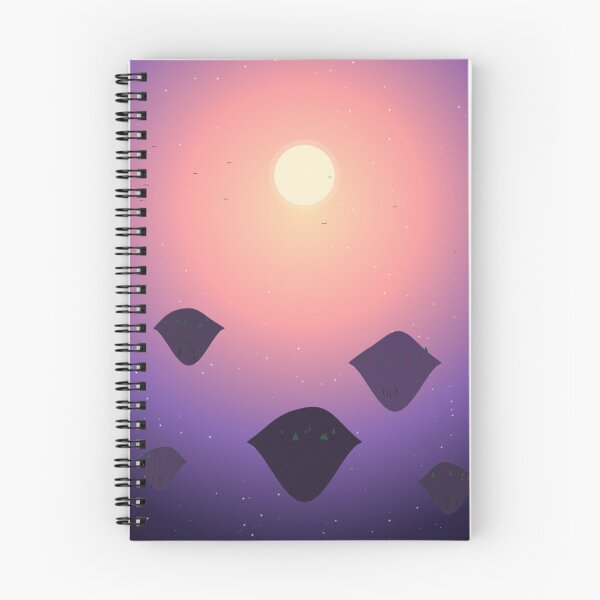 Item preview, Floating Islands at Dusk designed and sold by Pamazing.
