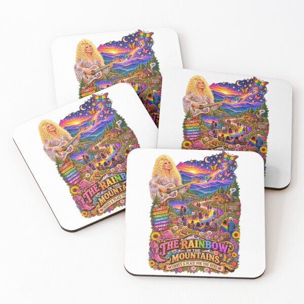Item preview, COLLECTION - THE DOLLY EFFECT ✨ -  THE RAINBOW IN THE MOUNTAINS - THERE'S A PLACE FOR YOU HERE - LGBTQIA2S+ PRIDE designed and sold by WheelieGdArt.