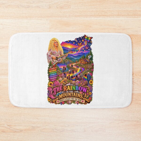 Item preview, COLLECTION - THE DOLLY EFFECT ✨ -  THE RAINBOW IN THE MOUNTAINS - THERE'S A PLACE FOR YOU HERE - LGBTQIA2S+ PRIDE designed and sold by WheelieGdArt.