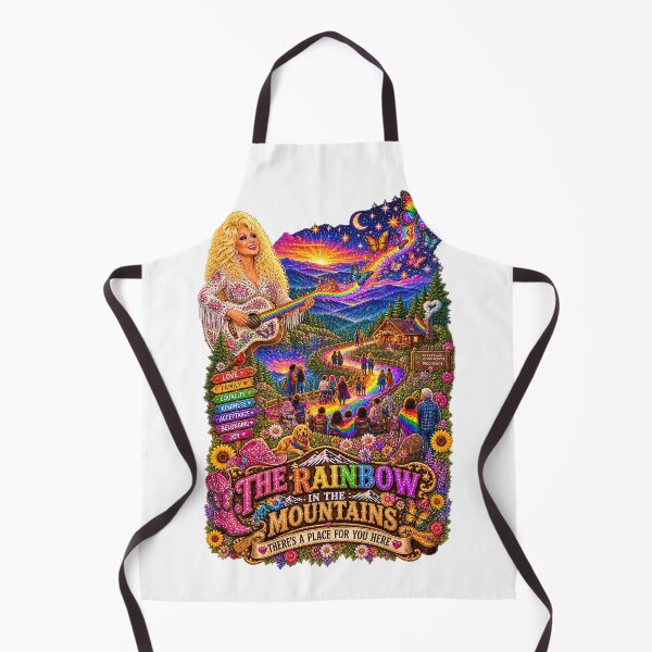 Item preview, COLLECTION - THE DOLLY EFFECT ✨ - THE RAINBOW IN THE MOUNTAINS - THERE'S A PLACE FOR YOU HERE - LGBTQIA2S+ PRIDE designed and sold by WheelieGdArt.