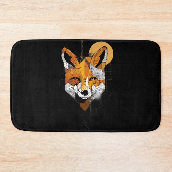 Item preview, Cyber ​​Fox – Tech & Nature Geometric Art ⚡ ​ designed and sold by GeoBeast.