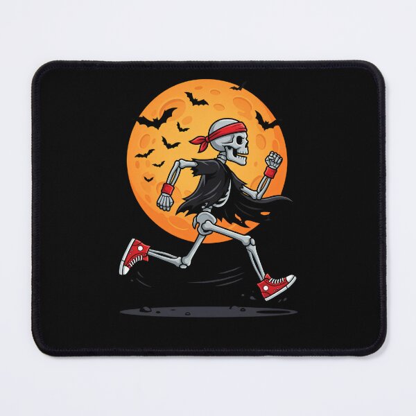 Item preview, Running Skeleton Halloween Runner designed and sold by w66aboo.