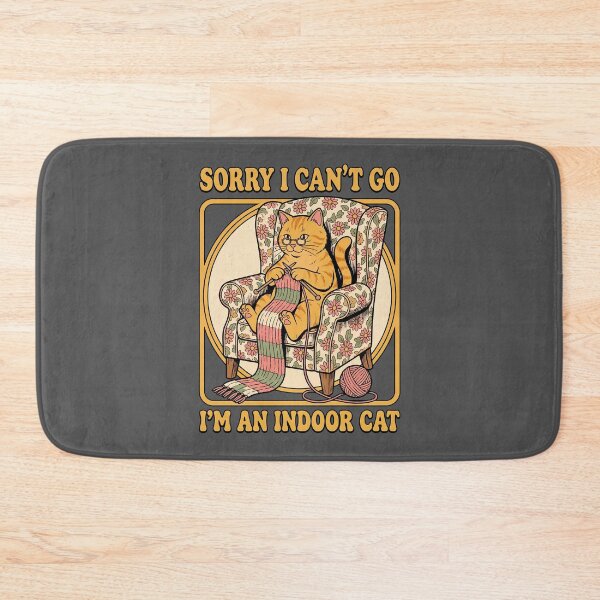 Item preview, Sorry I can't go I'm an indoor cat designed and sold by TheSamuraiCat.