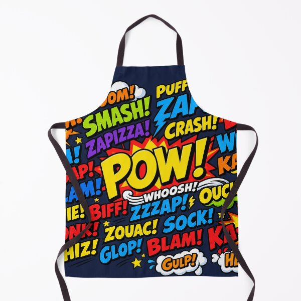Item preview, Classic Cartoon Sound Effects – Retro BOOM POW ZAP Comic Book Chaos designed and sold by MischiefFoundry.