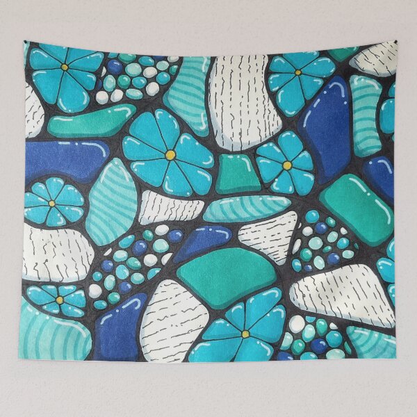 Item preview, Padrão Azul designed and sold by LidiaVital.