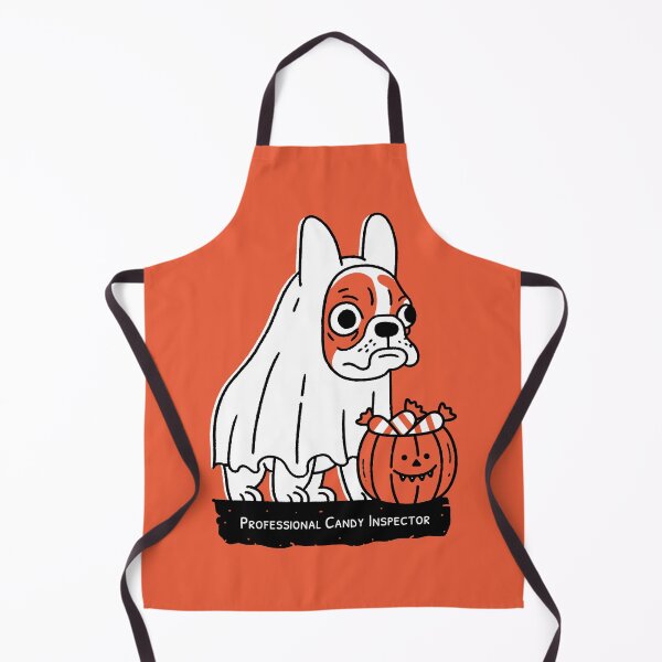 Item preview, Professional Candy Inspector French Bulldog With Ghost Costume designed and sold by MZS Studio.