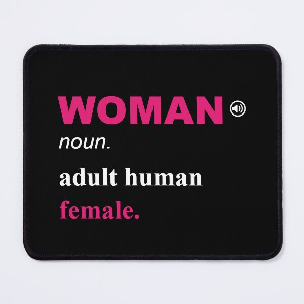 Item preview, Woman Noun Adult Human Female - Pink Definition Dictionary  designed and sold by ModdiesColors.