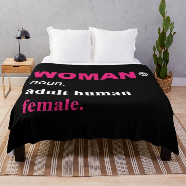 Aperçu de l'œuvre Femme Nom Adulte Humain Femelle - Rose Définition Dictionnaire créée et vendue par ModdiesColors.