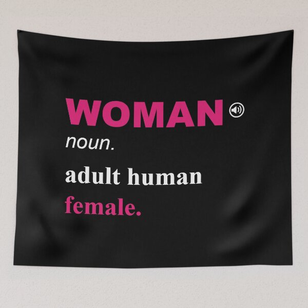 Item preview, Woman Noun Adult Human Female - Pink Definition Dictionary  designed and sold by ModdiesColors.