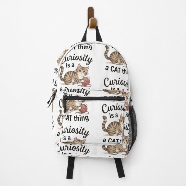Item preview, Curiosity Is a Cat Thing — Cute Cat Lover Design designed and sold by Tipsy24.