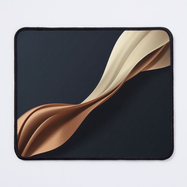 Item preview, Golden Capital Flow Abstract Metallic Wave designed and sold by Zaramodo.