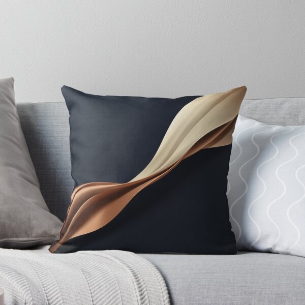 Item preview, Golden Capital Flow Abstract Metallic Wave designed and sold by Zaramodo.