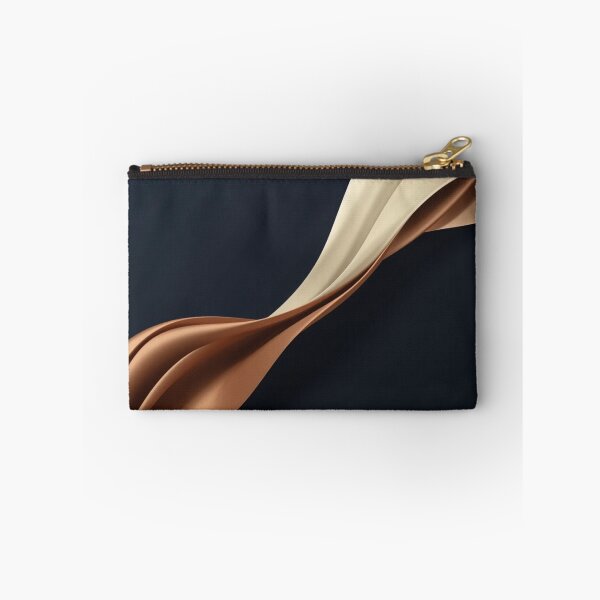 Item preview, Golden Capital Flow Abstract Metallic Wave designed and sold by Zaramodo.