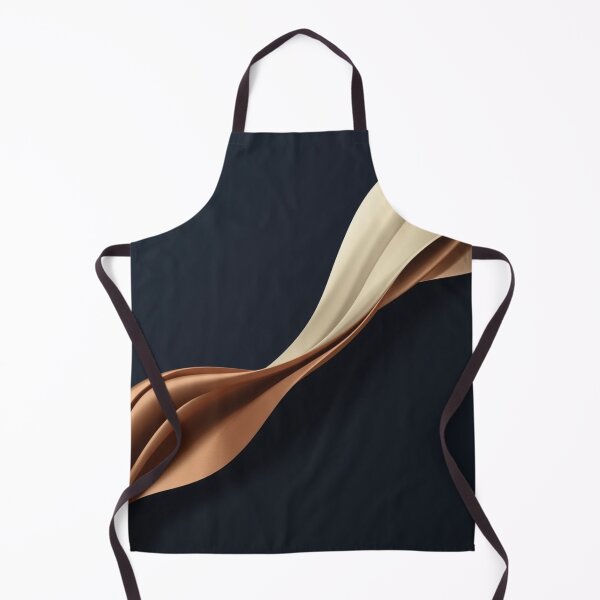 Item preview, Golden Capital Flow Abstract Metallic Wave designed and sold by Zaramodo.