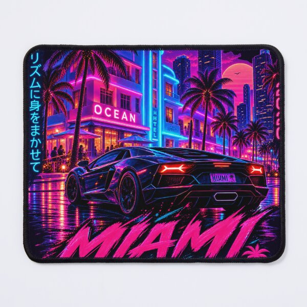 Item preview, Miami Nights Neon Supercar designed and sold by Houldi.