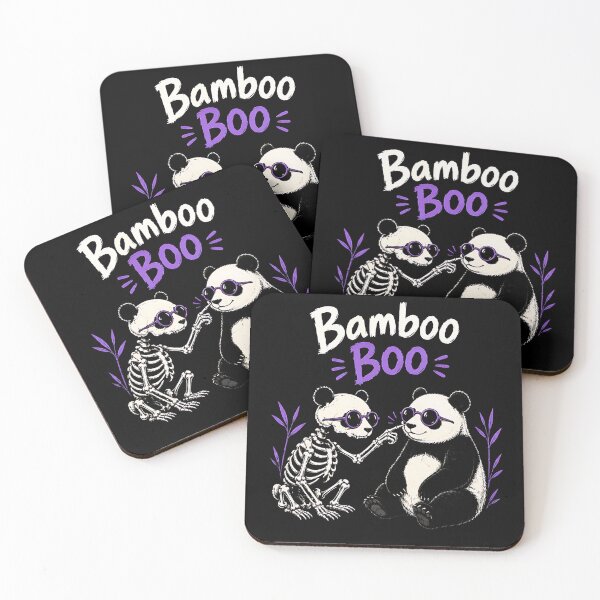 Item preview, Bam-Boo Funny Ghost Panda Cute Halloween Vintage Autumn  designed and sold by Rahamkshop.