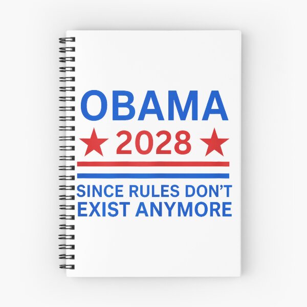 Item preview, Obama 2028 Since Rules Don'T Exist Anymore Stars designed and sold by RoadhouseRStore.