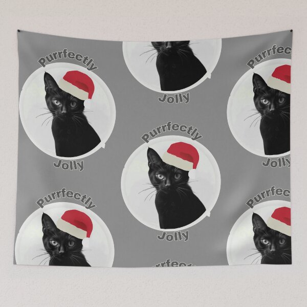 Item preview, Purrfectly Jolly! designed and sold by Vinaelly.
