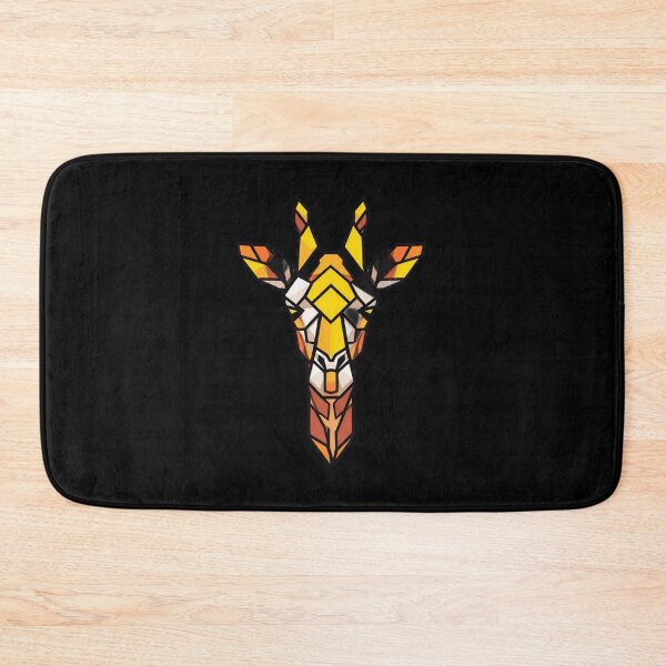 Item preview,  ​Golden Geo Giraffe – Abstract Low Poly Art ✨ ​ designed and sold by GeoBeast.