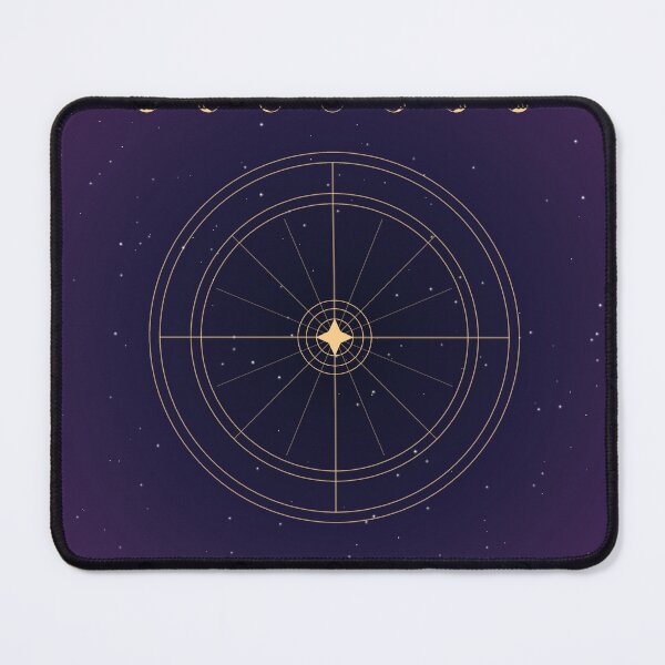 Item preview, Celestial Compass & Moon Phases designed and sold by Pamazing.