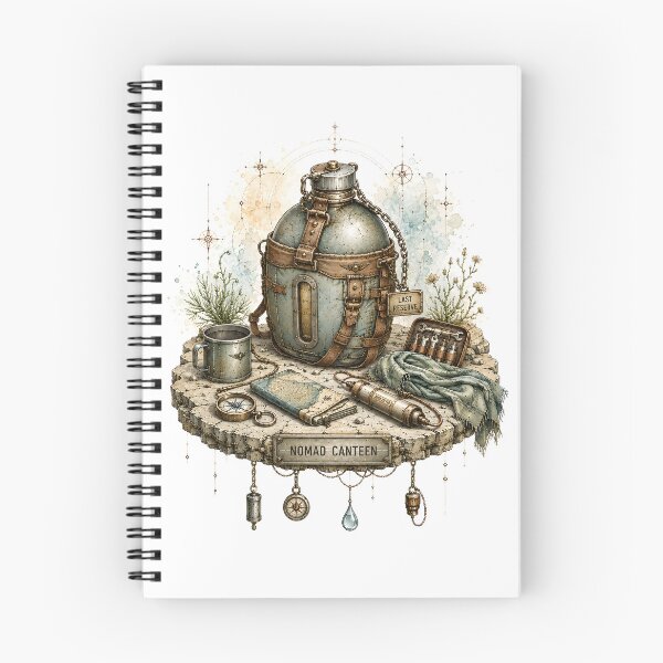 Item preview, Desertpunk Nomad Canteen - Last Reserve designed and sold by Shadow Sprite Art.