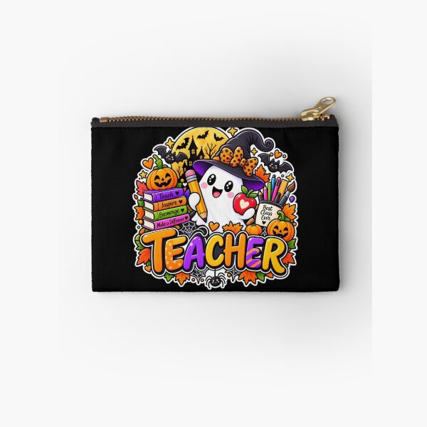 Item preview, Teacher Halloween Gift Cute Ghost Apple Classroom Style designed and sold by Corvoria.
