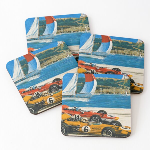 Artikelvorschau, 1970 Monaco Grand Prix Racing Poster entworfen und verkauft von Manu785.