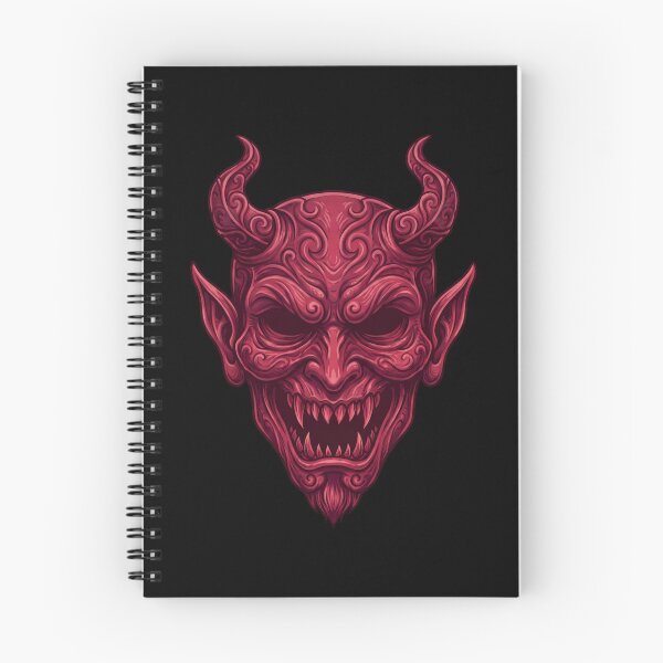 Item preview, The Devil Red Demon Head – Dark Gothic Evil Art designed and sold by WordPlayStudio.