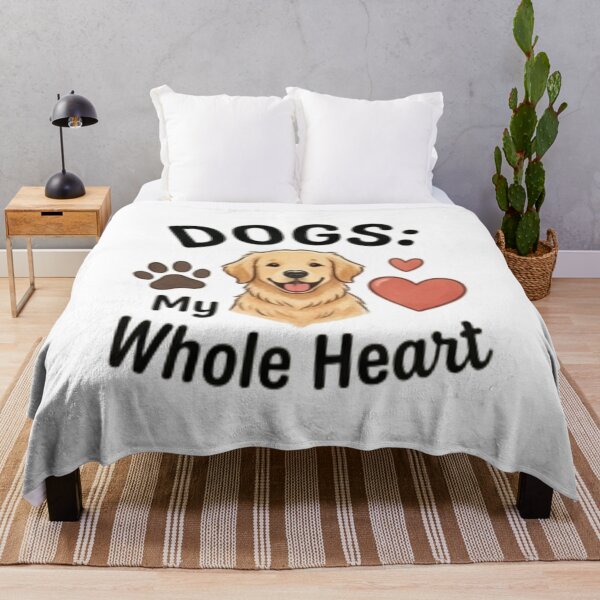 Item preview, Dogs My Whole Heart — Cute Dog Lover & Pet Owner Design designed and sold by Tipsy24.