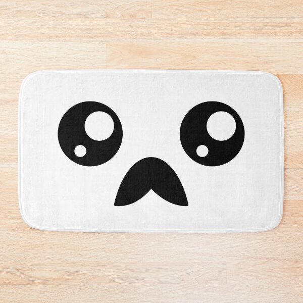 Item preview, Adorable kawaii moustache face designed and sold by BlushyPrint.