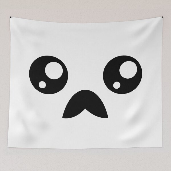 Aperçu de l'œuvre adorable moustache kawaii créée et vendue par BlushyPrint.