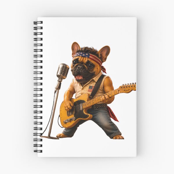 Item preview, French Bulldog, Bruce Springsteen ‘The Boss’ designed and sold by SmARTNiki.