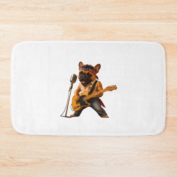 Item preview, French Bulldog, Bruce Springsteen ‘The Boss’ designed and sold by SmARTNiki.