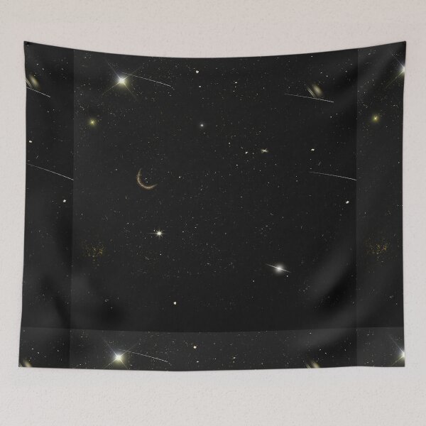 Item preview, Celestial Gold Moon Phase and Stars Celestial Aesthetic Design designed and sold by ShapingMinds.