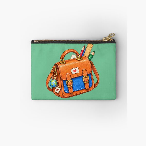Item preview, Charming Vintage School Satchel designed and sold by JessouArt.