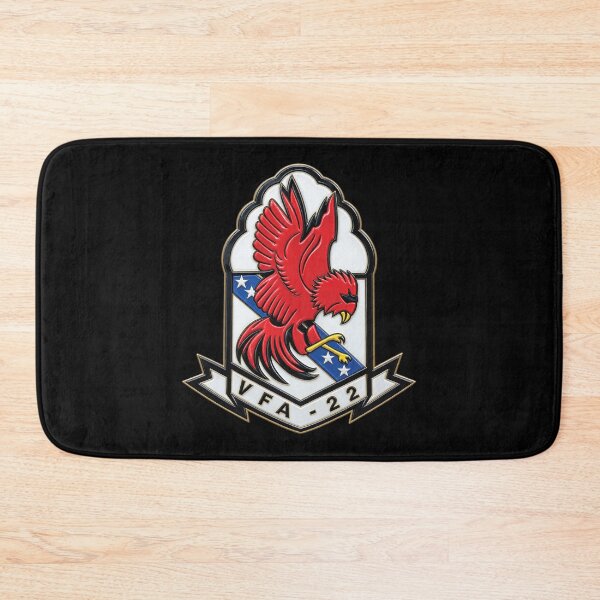 Item preview, Strike Fighter Squadron 22nd - SSI without Txt - Fighting Redcocks - 3D - Enhanced designed and sold by Military Insignia Products.