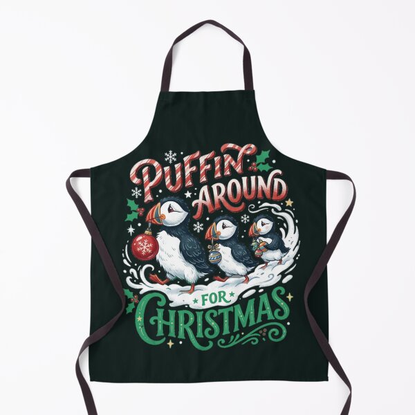 Item preview, Puffin Around For Christmas designed and sold by PunchDrop.
