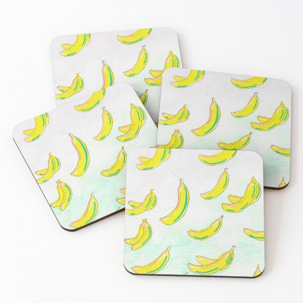 Item preview, Hand Drawn Mixed Media Bananas designed and sold by MyCuriousMagpie.