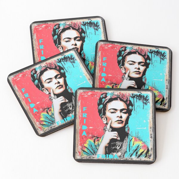 Item preview, Frida Kahlo graffiti style artwork designed and sold by BadaBlingLtd21.