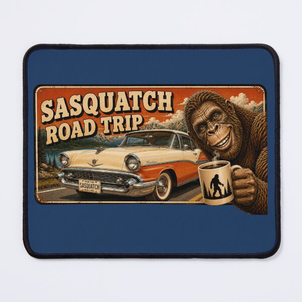 Item preview, Sasqutch road trip designed and sold by BritishDelights.