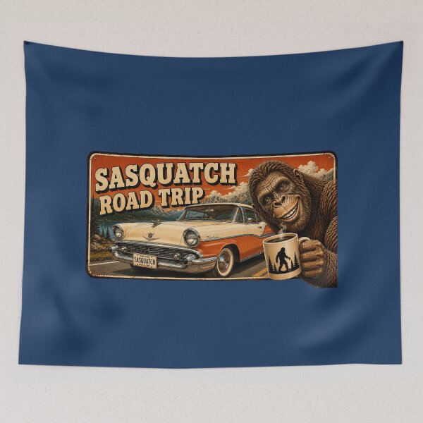 Item preview, Sasqutch road trip designed and sold by BritishDelights.